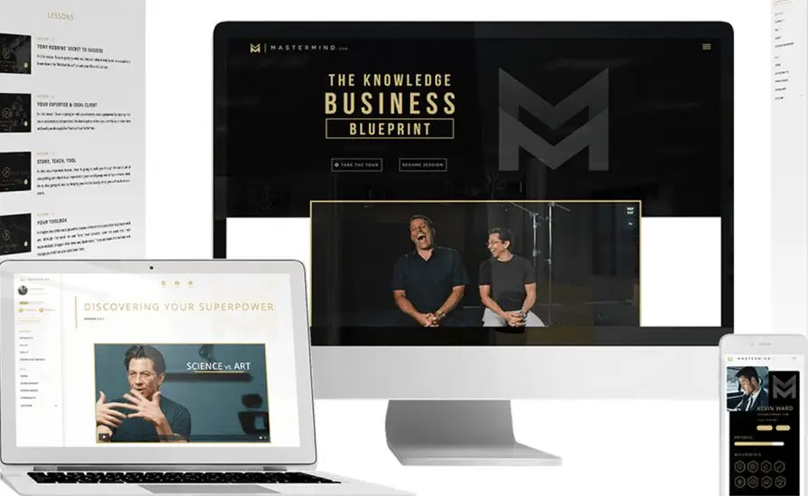 Example of an Elegantly Designed Membership Site