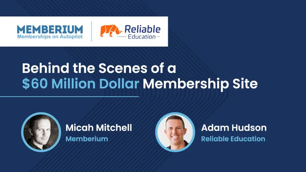 Adam Hudson's Membership Site Thumbnail