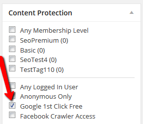 Google_First_Click_access
