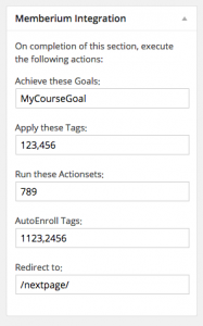 LearnDash Infusionsoft Integration