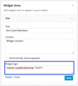 display-wordpress-widgets-by-membership-level