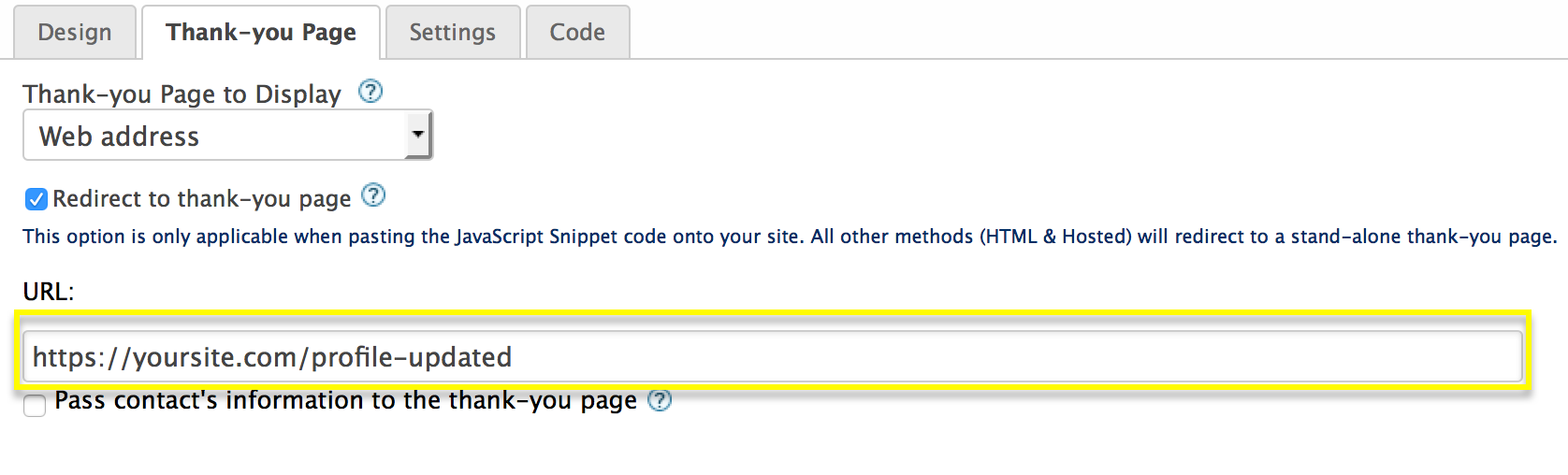 my_profile_infusionsoft_redirect