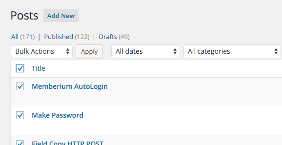Bulk Editor Step 2