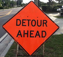 Detour Sign