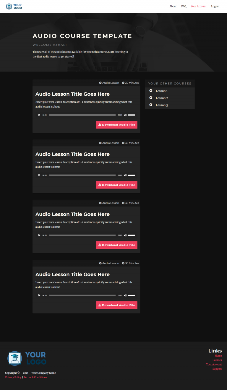 Elite IS Audio Course