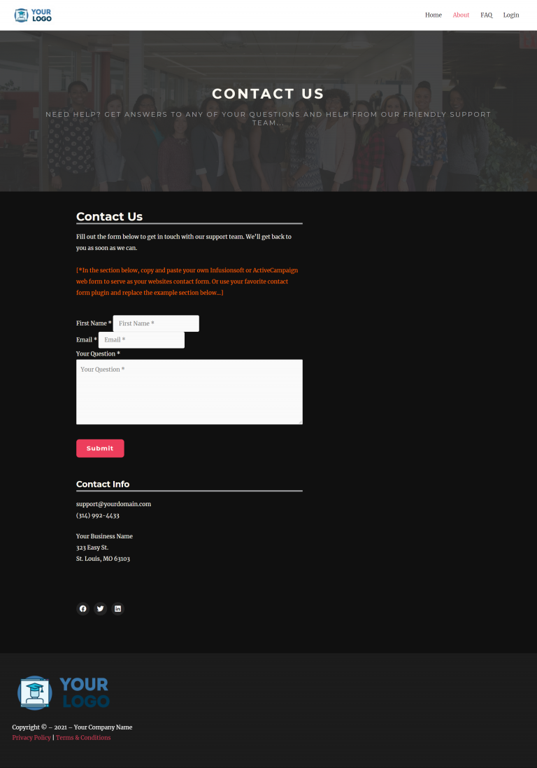 Elite IS Contact Us