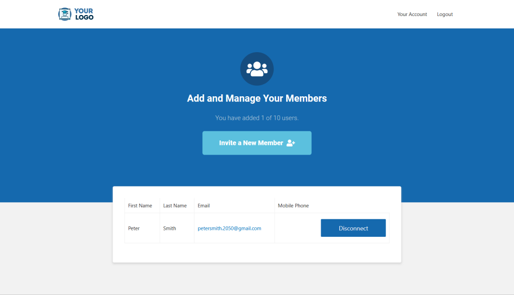 IS Elmnt Manage Added Members