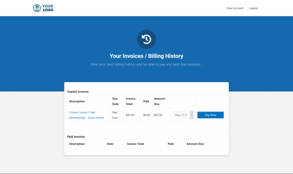 IS Elmnt Your Invoices