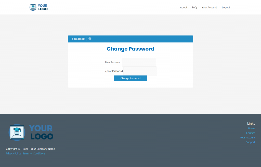 MCC IS Change Password